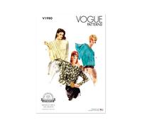 VOGUE PATTERNS V1980B5 Camicetta da donna B5 (8-10-12-14-16)