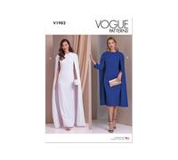 VOGUE PATTERNS V1982B5 Abiti da donna B5 (8-10-12-14-16)
