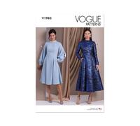 VOGUE PATTERNS V1983H5 Abiti da donna H5 (6-8-10-12-14)