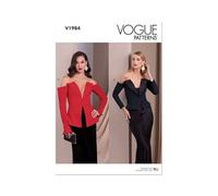 VOGUE PATTERNS V1984B5 - Top da donna, B5 (8-10-12-14-16)