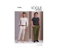 Vogue Patterns V1996BB - Pantaloni da uomo BB (44-46-48-50-52)