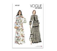 Vogue Patterns V2127H5 - Cartamodello per abito da donna, in due pezzi, taglie dalla 38 alla 46