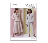 Vogue V2018P5 - Giacca da donna, gonna e pantaloni P5 (12-14-16-18-20)