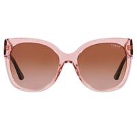 Vogue Vo 5338s Occhiali Da Sole Donna Rosa Oversize Marrone 54mm
