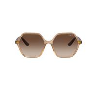 VOGUE EYEWEAR Donna VO5361S 282613 Occhiali da sole Iniettato Marrone Marrone Squadrata Normale Sfumato