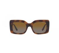VOGUE EYEWEAR Donna VO5481S 2386T5 Occhiali da sole Iniettato Marrone Marrone Squadrata Polarizzata Sfumato