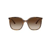 VOGUE EYEWEAR Donna VO5564S 238613 Occhiali da sole Nylon Marrone Marrone Squadrata Normale Sfumato