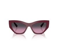 Vogue Vo 5607s Occhiali Da Sole Donna Rosso Cat-eye Verde 53mm