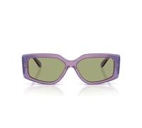 Vogue Vo 5642su Occhiali Da Sole Donna Viola Geometrico Verde 55mm
