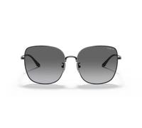 Vogue VO4237SD Women's Sunglasses - 58mm Square Metal Frame, Gradient Lenses