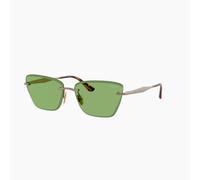 VOGUE EYEWEAR Donna VO4332S 5138/2 Occhiali da sole Metallo Marrone Verde Cat Eye Normale