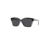 VOGUE EYEWEAR Donna VO5558S 313387 Occhiali da sole Nylon Nero Grigio Squadrata Normale