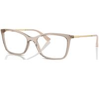 VOGUE EYEWEAR Donna VO5563 2990 Montature da vista Nylon Marrone Trasparente Farfalla Normale