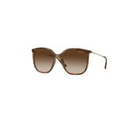 VOGUE EYEWEAR Donna VO5564S 238613 Occhiali da sole Nylon Marrone Marrone Squadrata Normale Sfumato