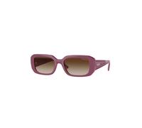 VOGUE EYEWEAR Donna VO5565S 312313 Occhiali da sole Nylon Viola Marrone Pillow Normale Sfumato
