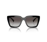 Vogue VO5575SB Women's Butterfly Sunglasses - 55mm Oversized Nylon Frame, Gradient Lenses, Multiple Color Options