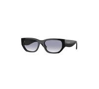VOGUE EYEWEAR Donna VOGUE EYEWEAR VO5586S W44/79 Occhiali da sole Acetato Nero Blu Squadrata Normale Sfumato