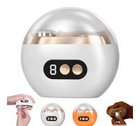 Voguehom Sunbowf Relaxrich Multi-Functional Electric Nail Trimmer, Electric Nail Clipper, 2-in-1 Automatic Fingernail Trimmer Quiet, for Adults, Seniors, 3 Speed Adjustable (White)