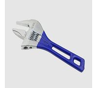 Vogueing, chiave regolabile da 15,2 cm, 150 mm, leggera, impugnatura morbida e compatta, impugnatura larga, strumento a mano blu corto (capacità della ganasca: 34 mm)