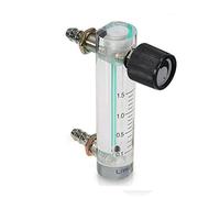 Vogueing, misuratore di portata con valvola di controllo YB-4M, misuratore di portata d'aria, regolatore di gas, per ossigeno, aria e gas (0,1-1,5 l/min)