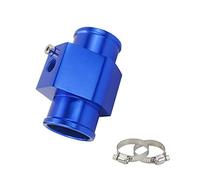 Vogueing, strumento per misurazione della temperatura dell'acqua con sensore e adattatore per radiatore, per misuratore di temperatura dell'acqua, blu (28 mm)