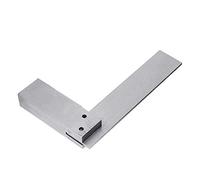Vogueing Tool 90 gradi ingegneri in acciaio, righello quadrato per misurare angolo retto con scatola di plastica (63 x 40 mm)