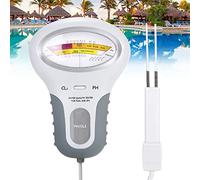 Vogueing Tool Misuratore di livello di cloro e pH 2 in 1, portatile, per analisi della qualità dell'acqua, per piscina, spa, acquario
