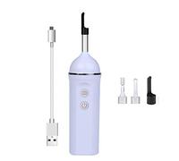 Vogueing Tool Wifi Ootoscopio 720P HD Ear Camera 5.5 MM Ispezione Orecchio Endoscopio Rimozione del cerume Visual Earpick Tool con 6 luci LED adatto per Android e iOS System- Bianco