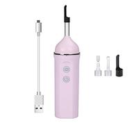 Vogueing Tool WiFi Otoscopio orecchio 720P HD Telecamera orecchio 5.5MM Ispezione orecchio Endoscopio Rimozione del cerume Strumento visivo con 6 luci LED Adatto per sistema Android e IOS - Rosa