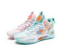 Voguerra Scarpe da Basket Alte da Uomo, Scarpe Sportive da Corsa e Allenamento alla Moda con Graffiti Fan di Basket(Two Color,36 EU)
