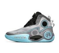 Voguerra Scarpe da Basket da Uomo for l'allenamento Sportivo all'aperto con Supporto alla Caviglia e Ammortizzazione Antiscivolo Fan di Basket(Grey,40 EU)