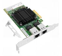 Vogzone Scheda di rete NIC PCI-E da 10 Gb per Intel E610-XT2, 2.5GbE/5GbE/10GbE in rame doppia porta RJ45, con chip Intel E610-XAT2, adattatore Ethernet 10GbE PCI Express 4.0 X4 Supporto Windows/Linux