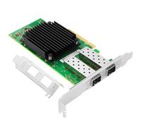 Vogzone Scheda NIC 25GbE per Mellanox MCX512A-ACAT, PCIe 3.0 x8 25 Gb Ethernet NIC con chipset Mellanox ConnectX-5 En, doppia scheda di rete SFP28 Supporto RDMA