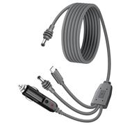 VOHESEA Starlink Cavo di alimentazione Mini USB C a DC: 3 in 1 Starlink Mini cavo 10 FT/3 M, cavo di ricambio per Starlink Mini,adattatore caricatore auto e porta DC per, compatibile con Power Bank