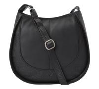 Voi Boston Borsa a tracolla Pelle 28 cm nero