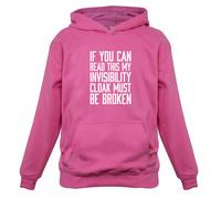 Voi Can Read This il Mio Invisibility Mantello Must Be Rotto - Bambini Felpa