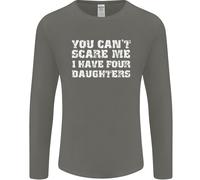 Voi Can'T Spaventare Quattro Figlie Festa Del Papà Uomo Maniche
