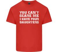 Voi Can'T Spaventare Quattro Figlie Padri Giorno Uomo Cotone T-Shirt