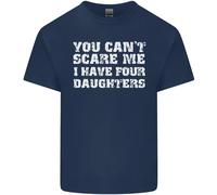 Voi Can'T Spaventare Quattro Figlie Padri Giorno Uomo Cotone T-Shirt