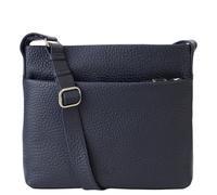 Voi Hirsch Bristol Borsa a tracolla in pelle 28 cm blu