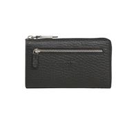 Voi Hirsch Gerda Portafoglio RFID in pelle 16 cm schwarz (70608-schwarz)