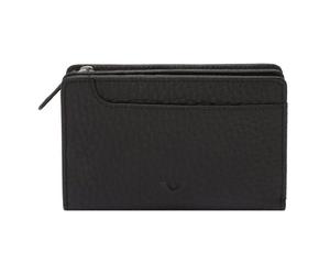 Voi Hirsch Gloria Portafoglio Protezione RFID Pelle 14.5 cm nero