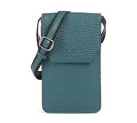 Voi Hirsch Magda Borsetta porta cellulare petrol, pelle, donna