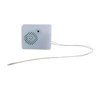 Voice Activated Ghost Screaming, Voice Activated Ghost Screaming Halloween Sounder, Screaming Props With LED Light, Halloween Scary Tools For Escape Room Prank - Thrilling Audio Effects For Spooky