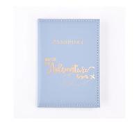 VOICE CHOO Donne Uomini Lettera Amante Passaporto Cover Uomini Donne Viaggio Passaporto Custodia In Pelle Carino Passaporto Portafoglio Borsa Ragazza Porta Carte, Arancione, Taglia unica