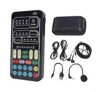 Voice for changer Dispositivo 8 modalità di gioco in tempo reale Voice per | 8 modalità vocali, elaborazione in tempo reale, strega maschio e femmina, controlli di messa a punto, streaming di gioco