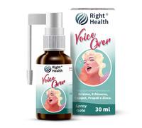 VOICE OVER: Spray Voce e Gola 30 ml con Erisimo, Echinacea, Propoli e Cajeput. P