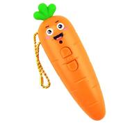 Voice Recorder For Kids - Carrot Shape Bag Keychain, Audio Recorder with Playback for Easy Use, Digital Memo Device with Clip, Children Toy, Mini Sound Machine for Classroom Schoolbag