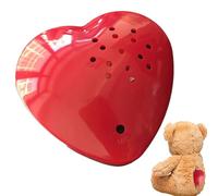 Voice Recorder - Recordable Stuffed Animal Insert | Bear Sound Recording Device |Plush Puppy Toy Accessories For Kids Adults Bedtime Playtime Home Apartment Living Room Study Birthday Bedroom Holiday