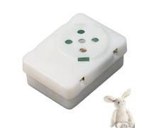 Voice Recorder Stuffed Animal - 40 Seconds Cordless Sensitive DIY | Squeezed Music Box Voice Module for Plush Doll, Friends, DIY Lovers, Craft Enthusiasts